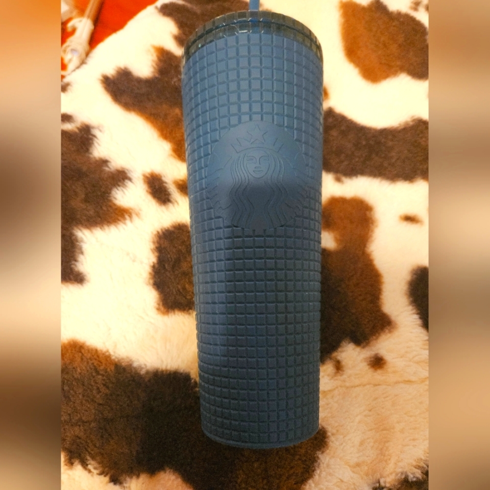Starbucks water bottle with straw